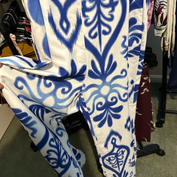 Cupshe Blue and White Floral Maxi Dress - Picture 2 of 7